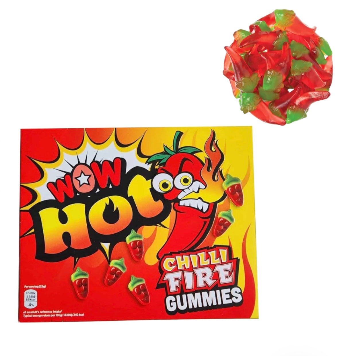 Wow Hot Chilli fire gummies