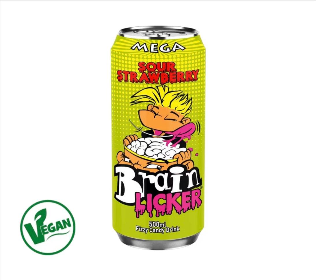 Brain licker sour strawberry (500ml)